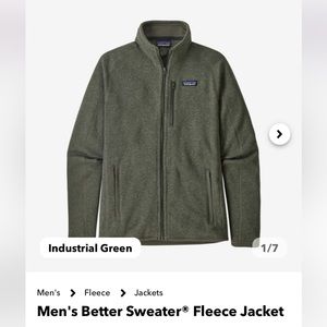Men’s Patagonia Better Sweater Quarter Zip